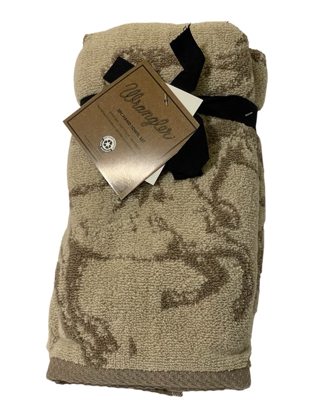 Wrangler “Horse” Towels 2 Hand Towels - NWT **